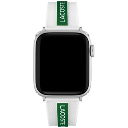 Striping White & Green Silicone Strap for Apple Watch 38mm/40mm
