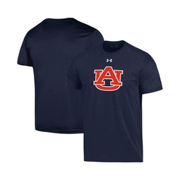 Mens Navy Auburn Tigers School Logo Cotton T-shirt