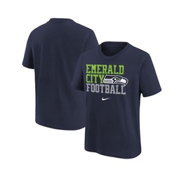 Big Boys College Navy Seattle Seahawks Hometown Collection T-shirt