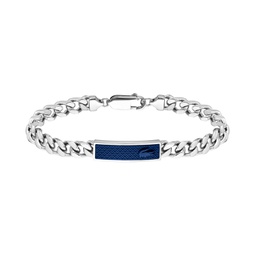 Mens Stainless Steel Curb Chain Bracelet