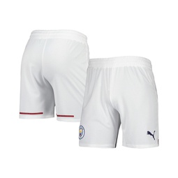 Mens White Manchester City Replica DryCELL Shorts
