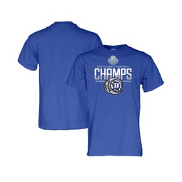 Mens Royal Duke Blue Devils 2023 ACC Mens Basketball Conference Tournament Champions Locker Room T-shirt