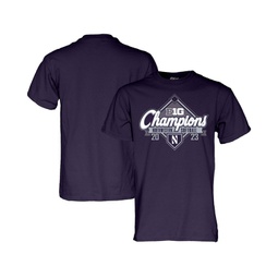 Mens Purple Northwestern Wildcats 2023 Big Ten Softball Regular Season Champions T-shirt