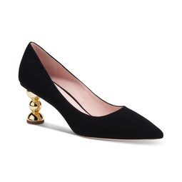 Womens Charmer Pointed-Toe Dress Pumps