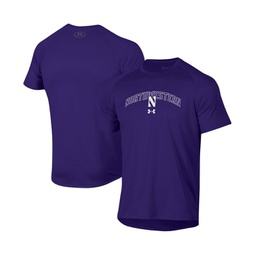 Mens Purple Northwestern Wildcats 2023 Sideline Performance Raglan T-shirt