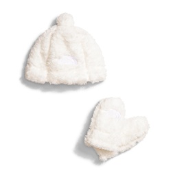 Baby Boys or Baby Girls Suave Oso Beanie and Mittens Set