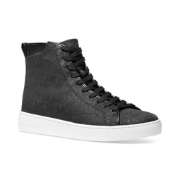 Womens Edie Lace-Up High-Top Sneakers