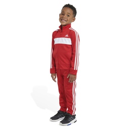 Toddler Boys Essential Tricot Jacket and Pant 2 Piece Set