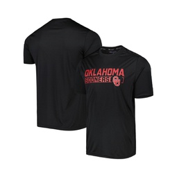 Mens Black Oklahoma Sooners Impact Knockout T-shirt