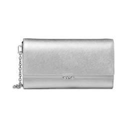 Mona East West Large Leather Clutch