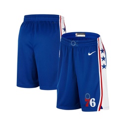 Mens Royal Philadelphia 76ers Swingman Icon Edition Shorts