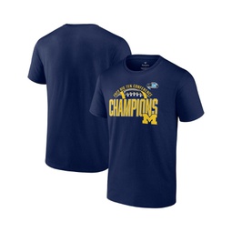 Mens Navy Michigan Wolverines 2023 Big Ten Football Conference Champions T-shirt