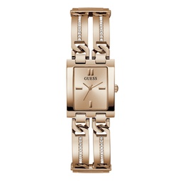 Womens Analog Rose Gold-Tone 100% Steel Watch 39mm