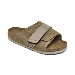 Womens Kyoto Nubuck Suede Leather Slide Sandals from Finish Line