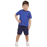 Toddler Boys Short-Sleeve T-Shirt & Cargo Shorts 2 Piece Set