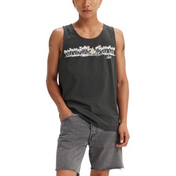 Mens Relaxed-Fit Sailboat Graphic Tank