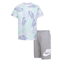 Toddler Boys Futura Toss Shorts and T-shirt 2 Piece Set