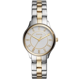 Womens Modern Sophisticate Three Hand Two Tone Stainless Steel Watch 30mm