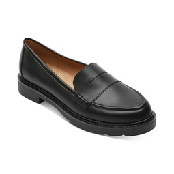 Womens Kacey Penny Loafer Flat