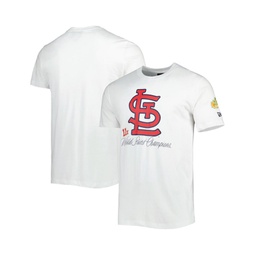 Mens White St. Louis Cardinals Historical Championship T-shirt