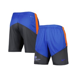 Mens Royal Anthracite Boise State Broncos Performance Player Shorts