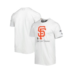 Mens White San Francisco Giants Historical Championship T-shirt