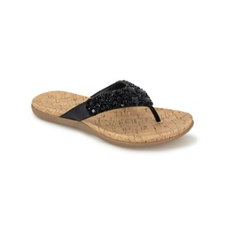 Womens Glamathon Flat Sandals