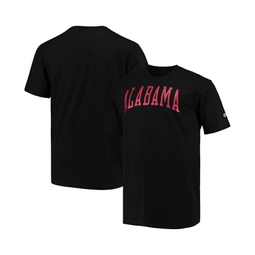 Mens Black Alabama Crimson Tide Big and Tall Arch Team Logo T-shirt