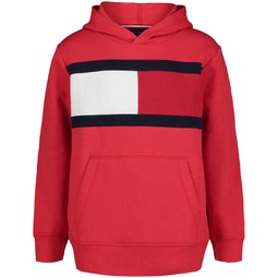Toddler Boys Pieced Flag Pullover Hoodie