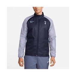 Mens Navy Tottenham Hotspur Academy AWF Raglan Full-Zip Jacket