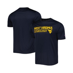 Mens Navy West Virginia Mountaineers Impact Knockout T-shirt