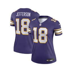 Womens Justin Jefferson Purple Minnesota Vikings Alternate Legend Jersey