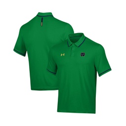 Mens Green Notre Dame Fighting Irish T2 Tipped Performance Polo Shirt
