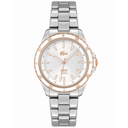 Womens Santorini Quartz Silver-tone Stainless Steel Bracelet Watch 36mm