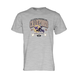 Mens Gray Washington Huskies 2023 Pac-12 Football Conference Champions T-shirt