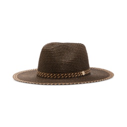 Tri Colored Straw Panama Hat