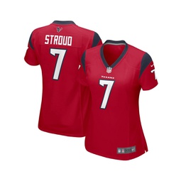Womens C.J. Stroud Red Houston Texans Game Jersey