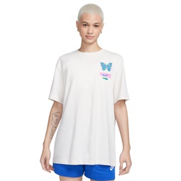 Womens Sportswear Graphic Boyfriend Crewneck T-Shirt