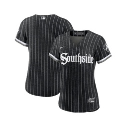 Womens Black Anthracite Chicago White Sox City Connect Replica Jersey