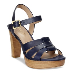 Womens Soffia Ankle-Strap Slingback Dress Sandals