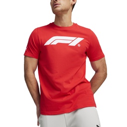 Mens Regular-Fit F1 Logo Graphic T-Shirt
