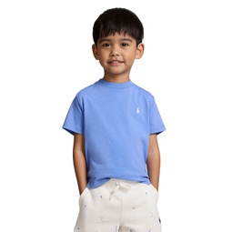 Toddler and Little Boys Logo Cotton Jersey T-shirt
