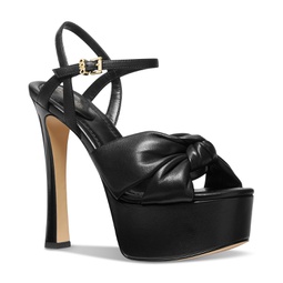 Elena Ankle-Strap Platform Dress Sandals