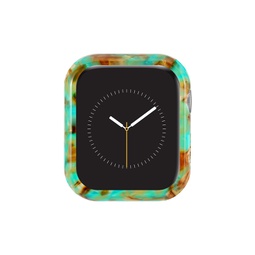 Womens Green Acetate Protective Case designed for 41mm Apple Watch