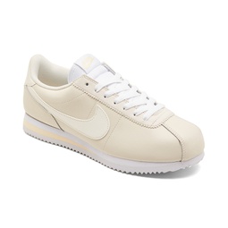 Womens Classic Cortez Leather Casual Sneakers from Finish Line