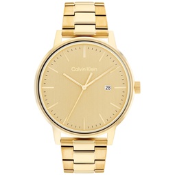 Gold-Tone Bracelet Watch 43mm