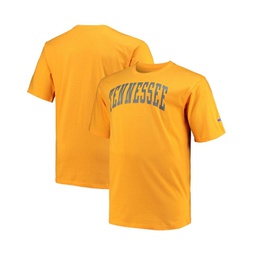 Mens Tennessee Orange Tennessee Volunteers Big and Tall Arch Team Logo T-shirt