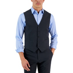 Mens Modern-Fit Wool TH-Flex Stretch Suit Suit Vest