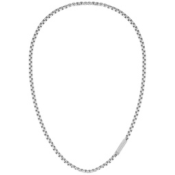 Mens Stainless Steel Box Chain Necklace