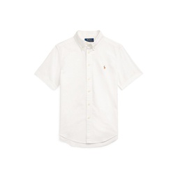 Big Boys Cotton Oxford Short-Sleeve Shirt